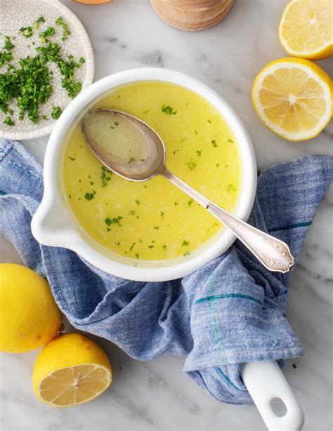 Lemon Butter Sauce .